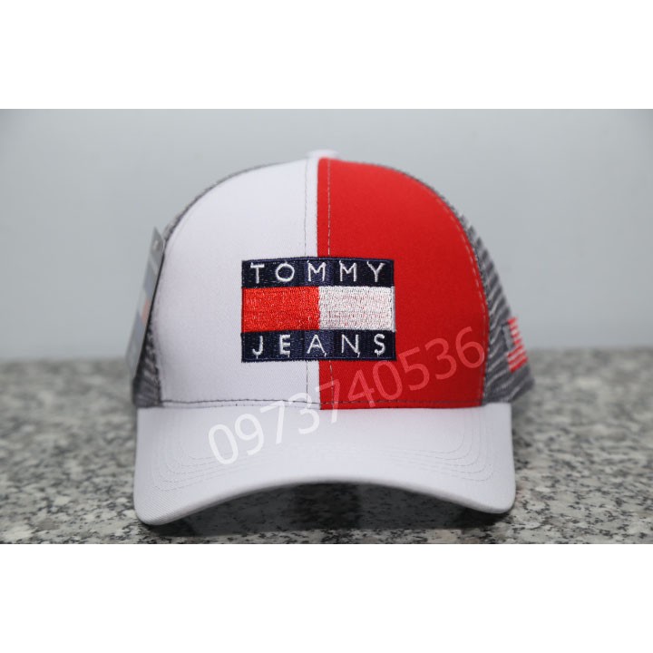 Mũ Kết Thời Trang In logo - Mũ Lưỡi Trai Phối Lưới