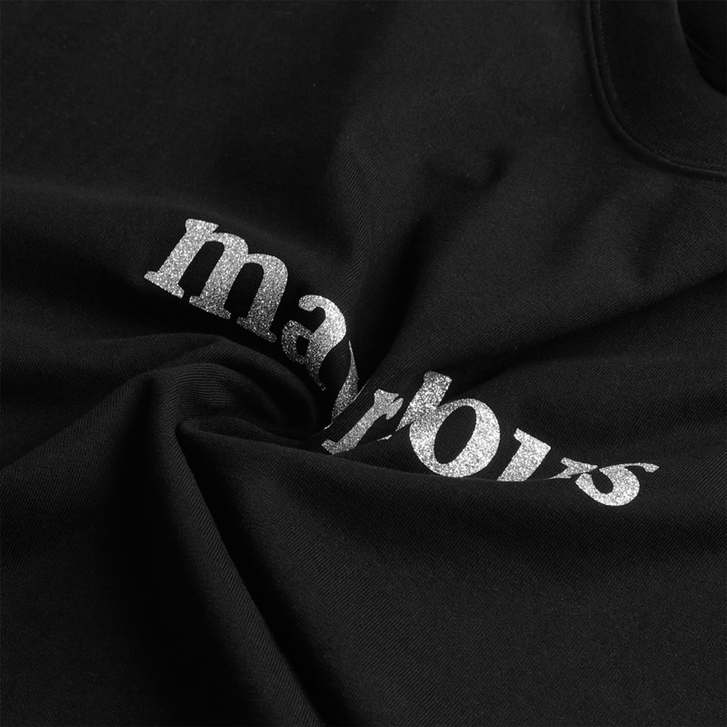 ÁO THUN MAVERLOUS LOGO BLING/BLACK