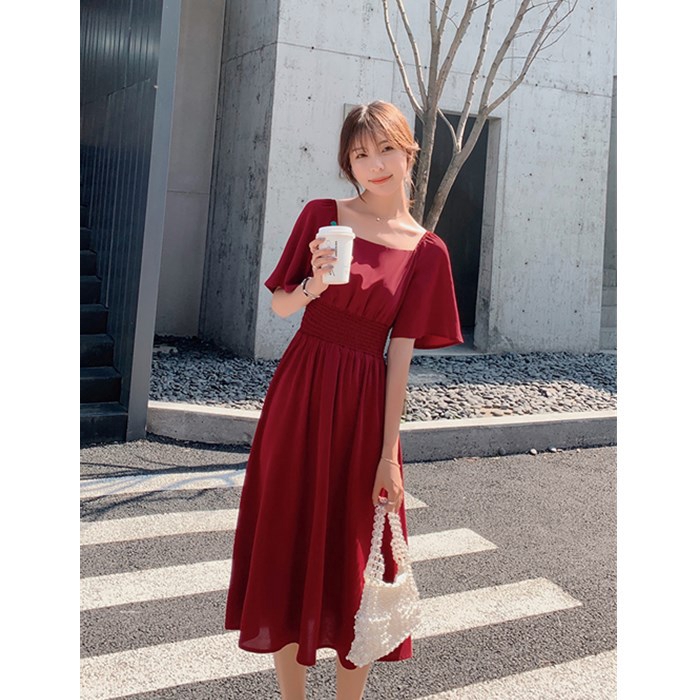 Đầm thời mùa hè kiểu Pháp mới cho nữ