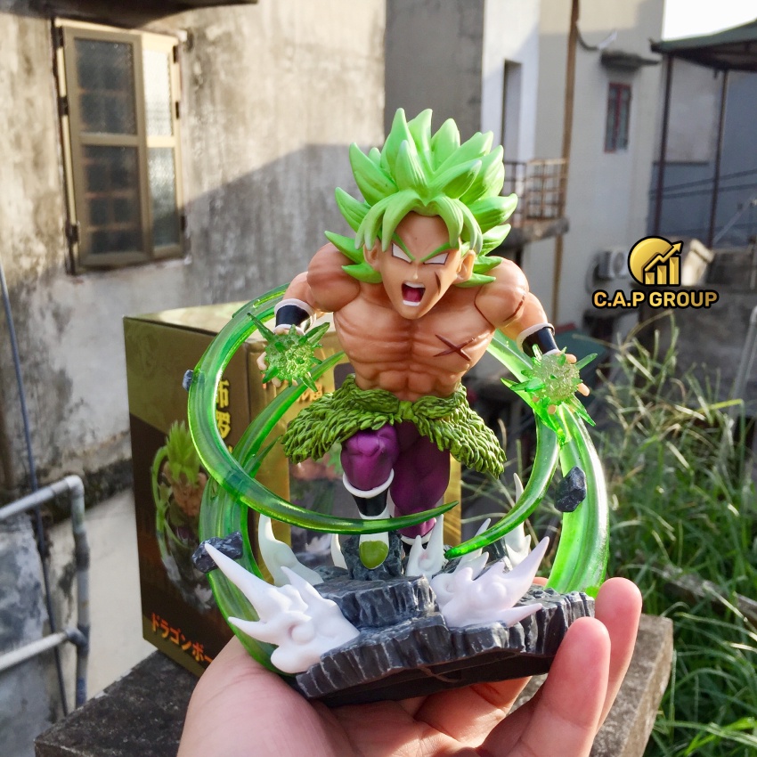 Mô hình Dragon Ball nhân vật Broly hào quang đất đá 7 Viên Ngọc Rồng - III00i
