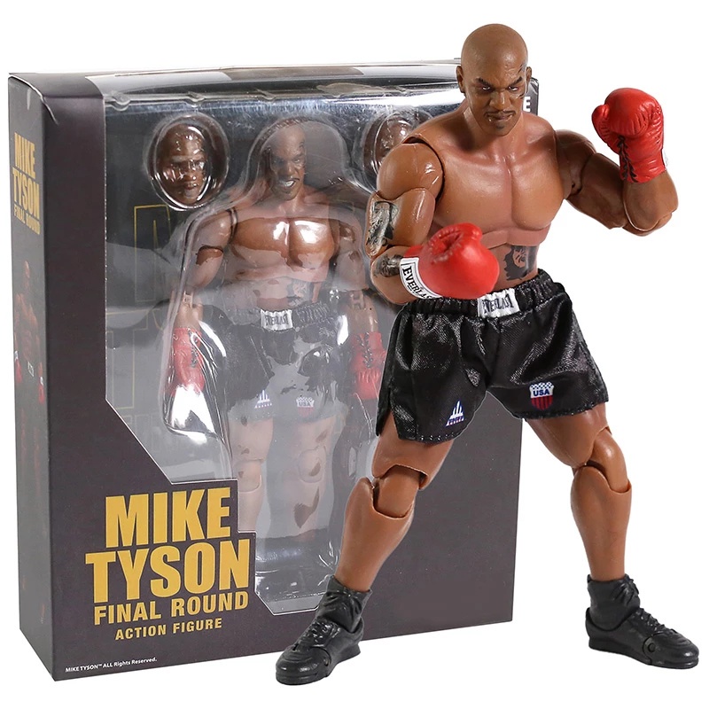 ✆◙✖Mô Hình Đấm Bốc mike tyson Cỡ 1 / 12