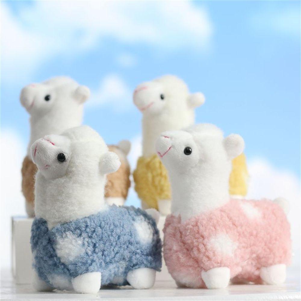 Móc Khóa Hình Lạc Đà Alpaca Nhồi Bông Đáng Yêu
