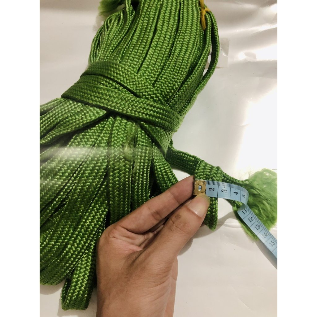 [Giá Sỉ] Dây Dù Dẹp Xanh Dày 2cm