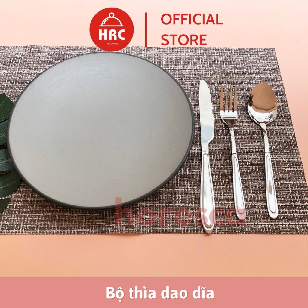 Bộ thìa dĩa inox, muỗng nĩa inox giá rẻ, đủ size