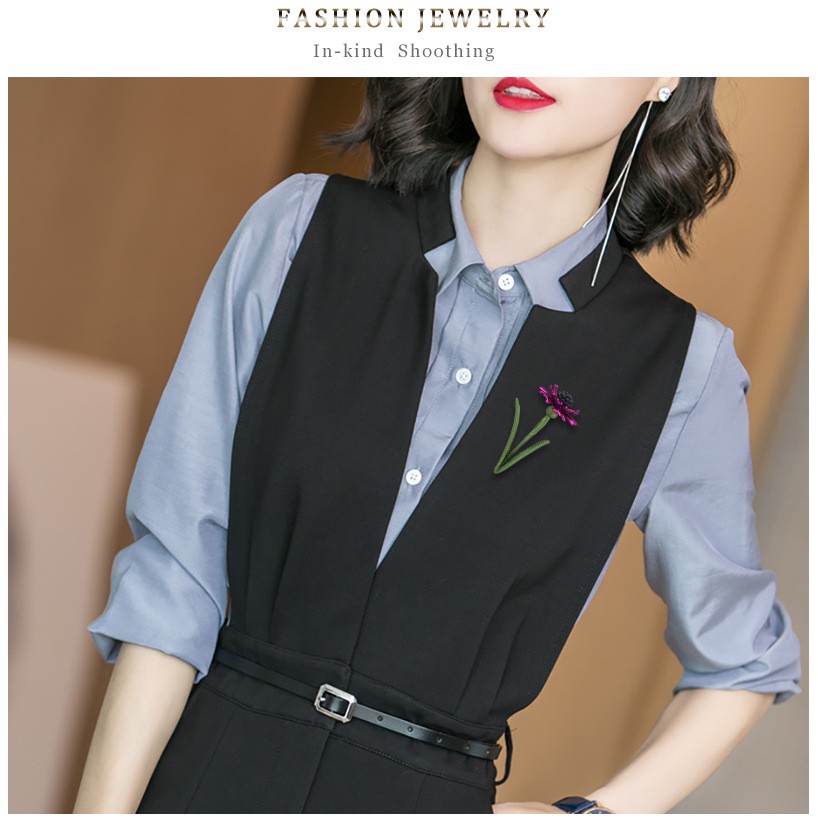 Cài áo thời trang hình hoa cúc 3D xinh xắn GC200