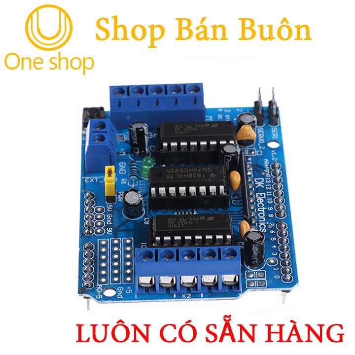 Module Điều Khiển Động Cơ L293D (Bảo Hành 6 Tháng)