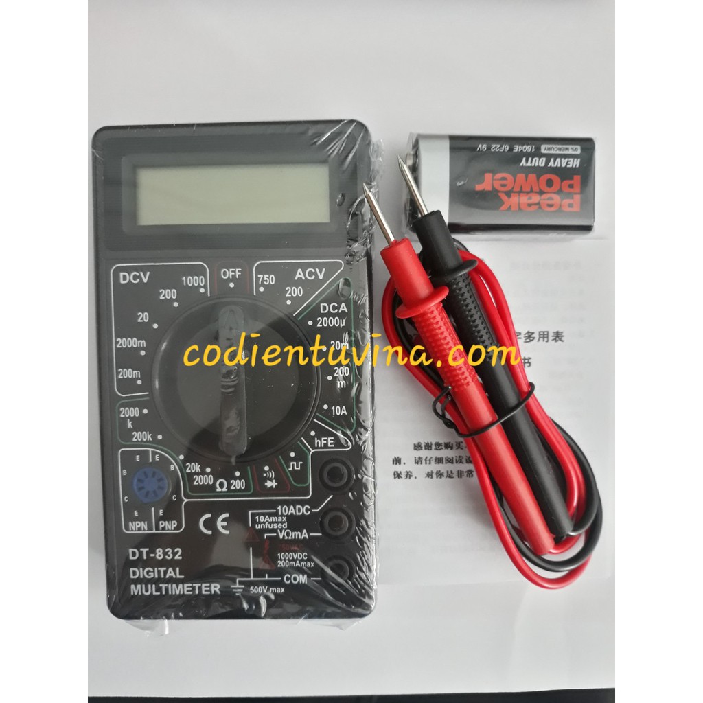 Đồng hồ đo vạn năng DT-830B