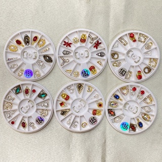 Charm đính móng tay - Trang trí móng - Set 12 viên charm