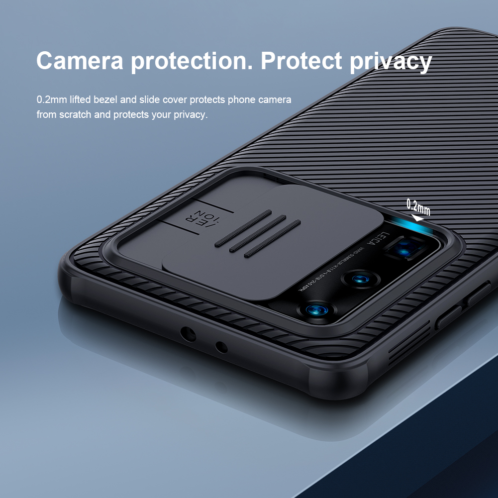 Ốp Điện Thoại Nillkin Camshield Pro Cho Huawei P40 Pro+ / P40 Pro Plus Bằng PC Cứng Thiết Kế Nắp Trượt Bảo Vệ Camera