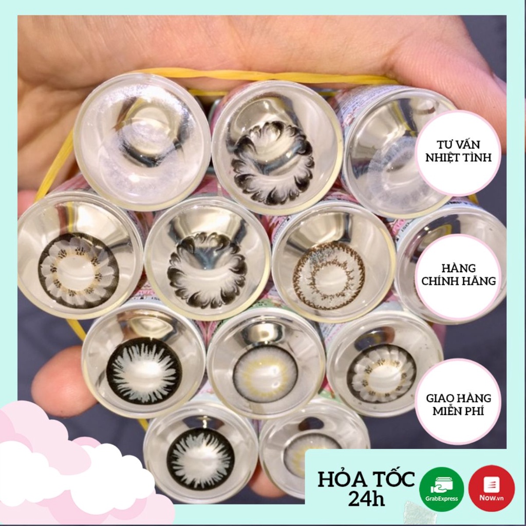 Lens mắt xám mẫu mới