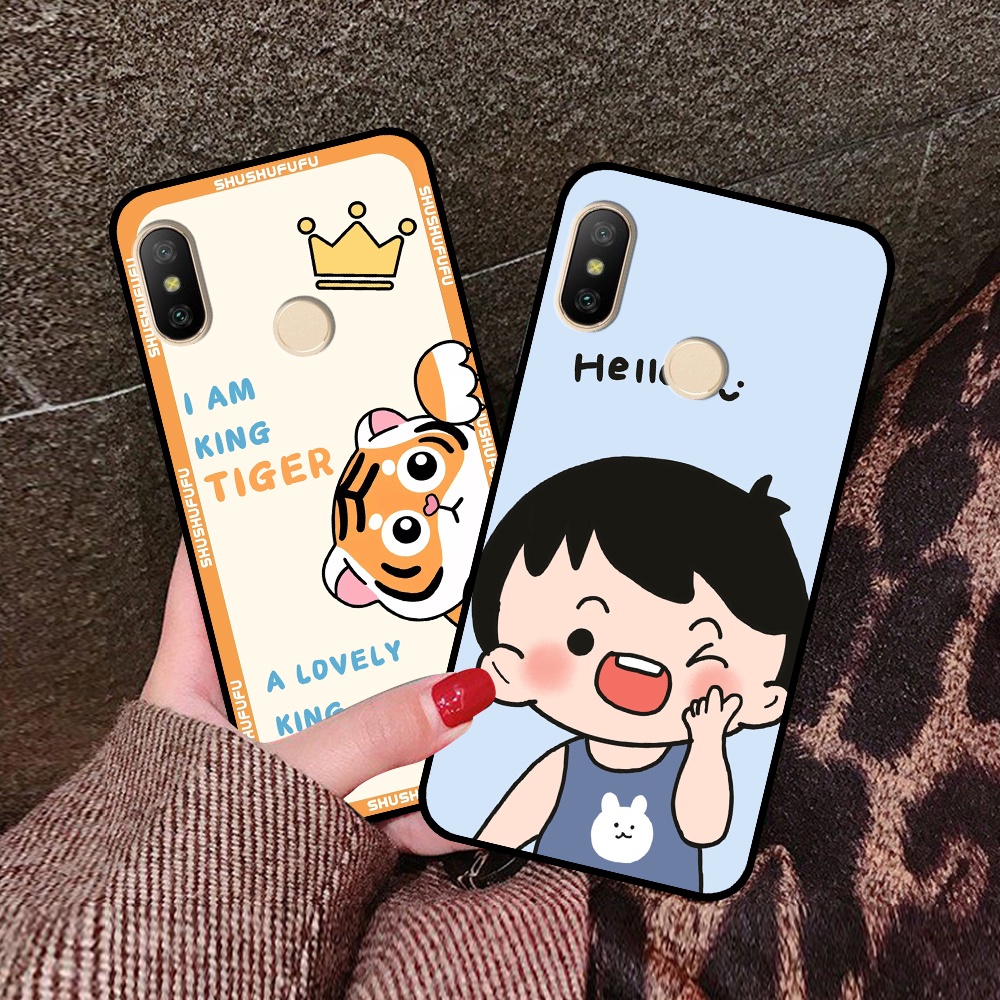 Ốp Xiaomi Redmi 6 Pro / Mi A2 Lite in hình mickey, hổ, kingtiger siêu rẻ T19 - T24