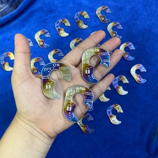 Logo titan dán ổ khoá xe Winner