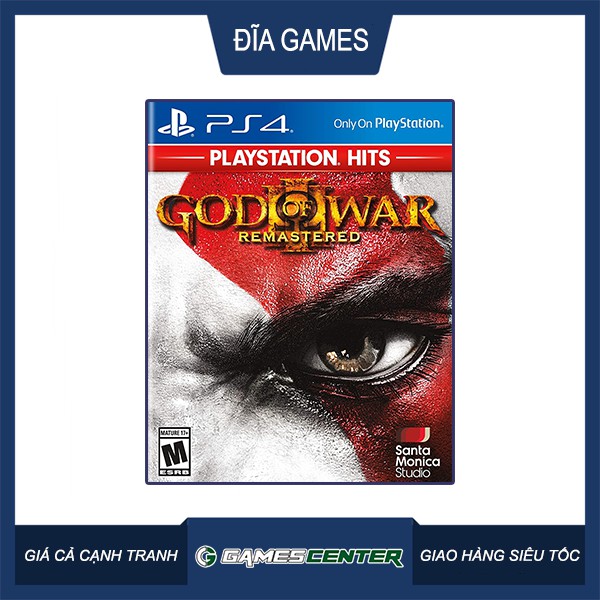 Đĩa game PS4 God Of War 3 Remastered