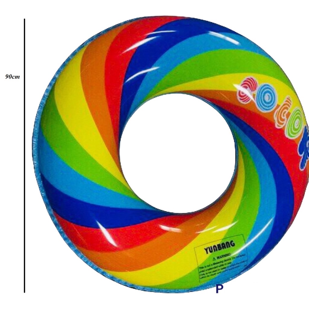 Phao tròn cầu vồng đủ kích thước 60cm,70cm và 90cm.kaori86