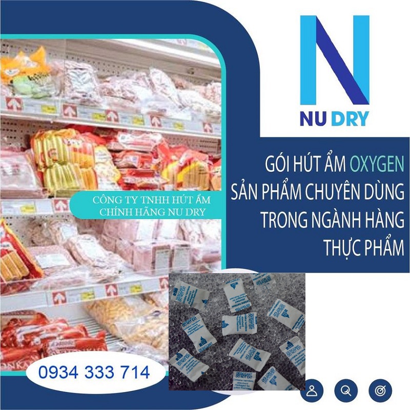1kg Gói hút ẩm 1 gram  SECCO chuyên dùng cho dược phẩm đóng gói thực phẩm