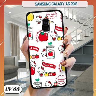 Ốp lưng Samsung Galaxy A6 2018 - lưng nhám viền dẻo