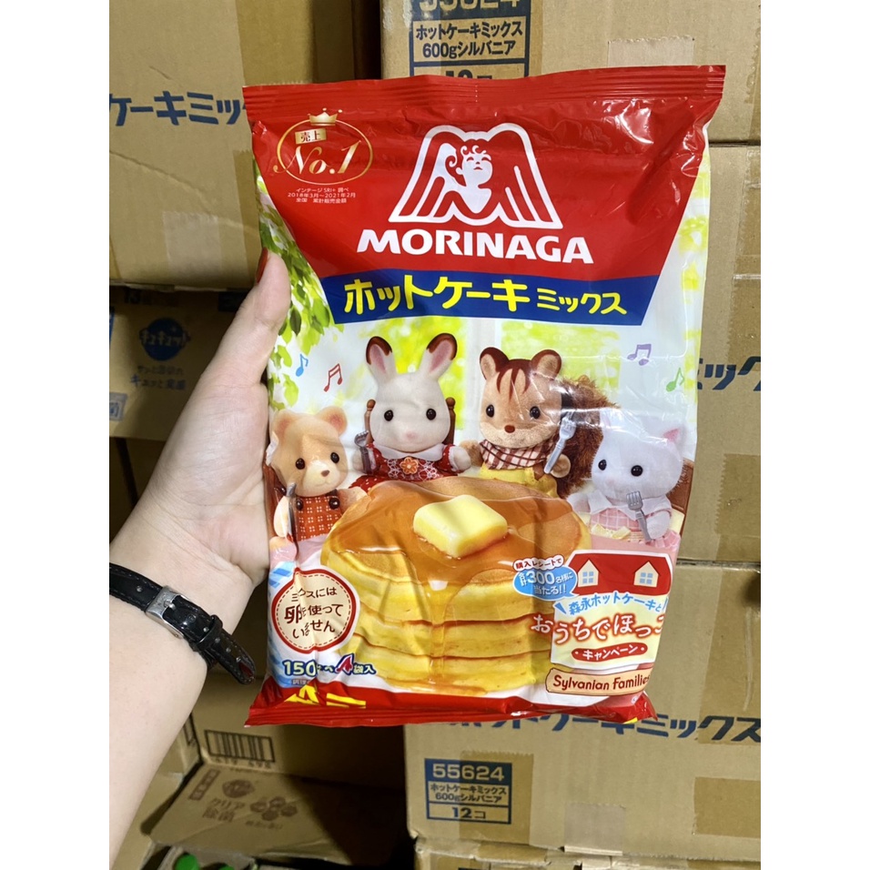 Bột Làm Bánh Pancake Morinaga 600g