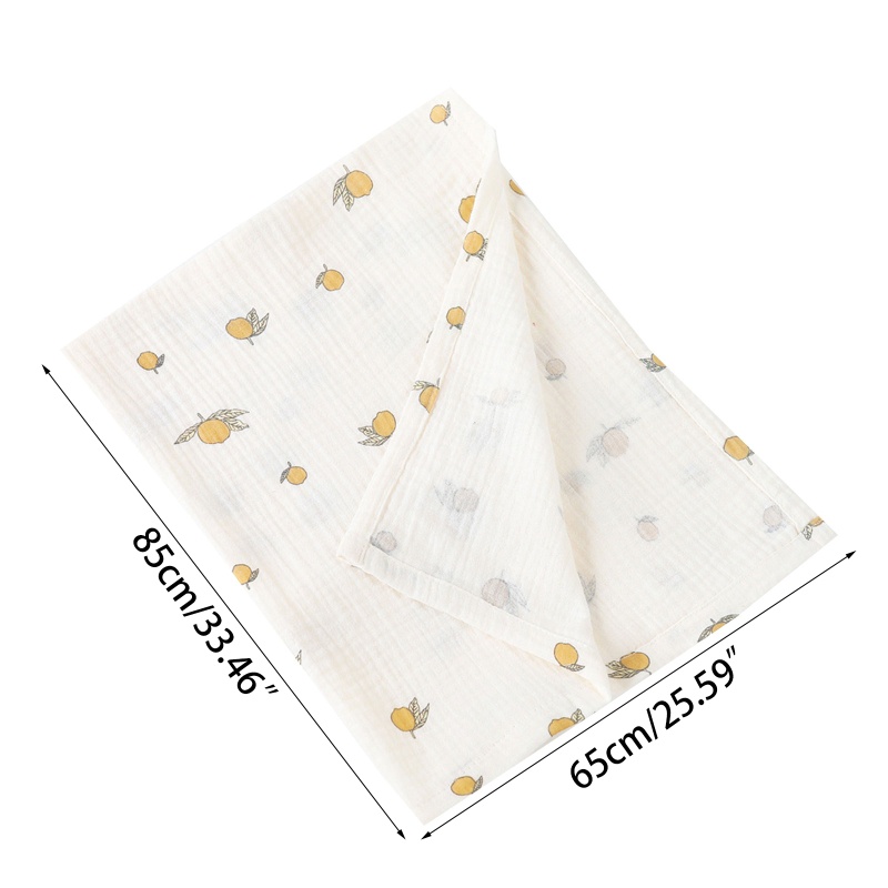 Chăn Cotton Siêu Thấm Hút In Họa Tiết Xinh Xắn Dành Cho Các Bé