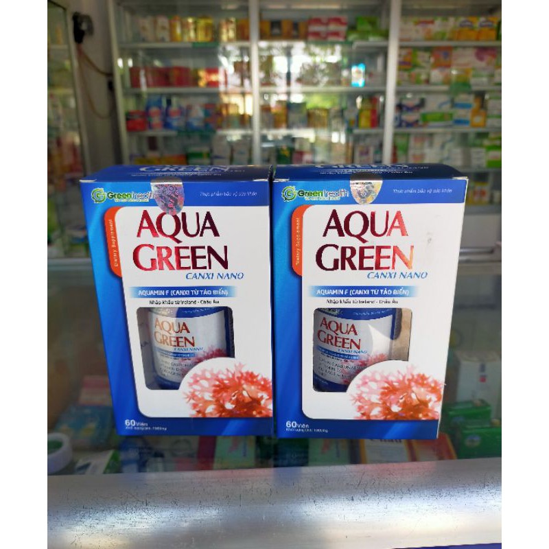 Canxi NANO AQUA GREEN giảm nguy cơ còi xương ở trẻ, giảm loãng xương ở người lớn.