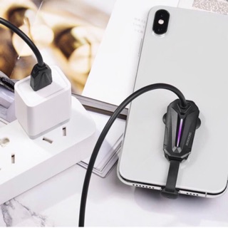 Cáp sạc iphone chơi game borofone bu9 unreal cho lightning, 1.2m, 2.0a chính hãng