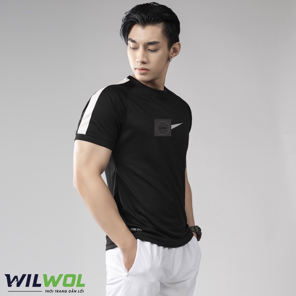 Áo thun nam cộc tay chơi thể thao, tập gym, chạy bộ, chơi tenis.. chất xịn mát mẻ, trẻ trung 3 màu