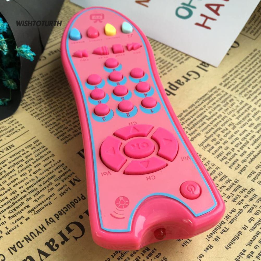 Đồ chơi tiếng anh có nhạc cho bé dạng remote điều khiển từ xa xinh xắn