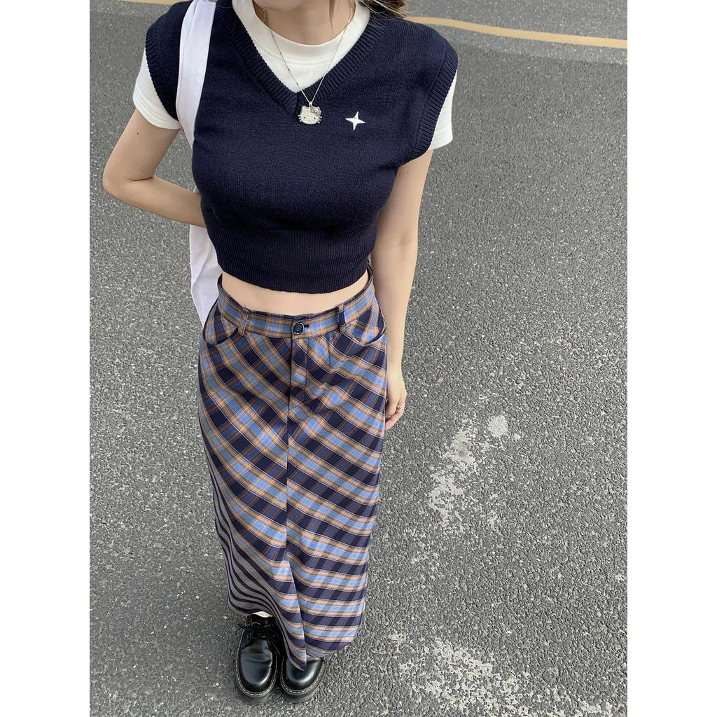 Đầm Dệt Kim Sát Nách Dáng Vừa Phong Cách Retro 63713