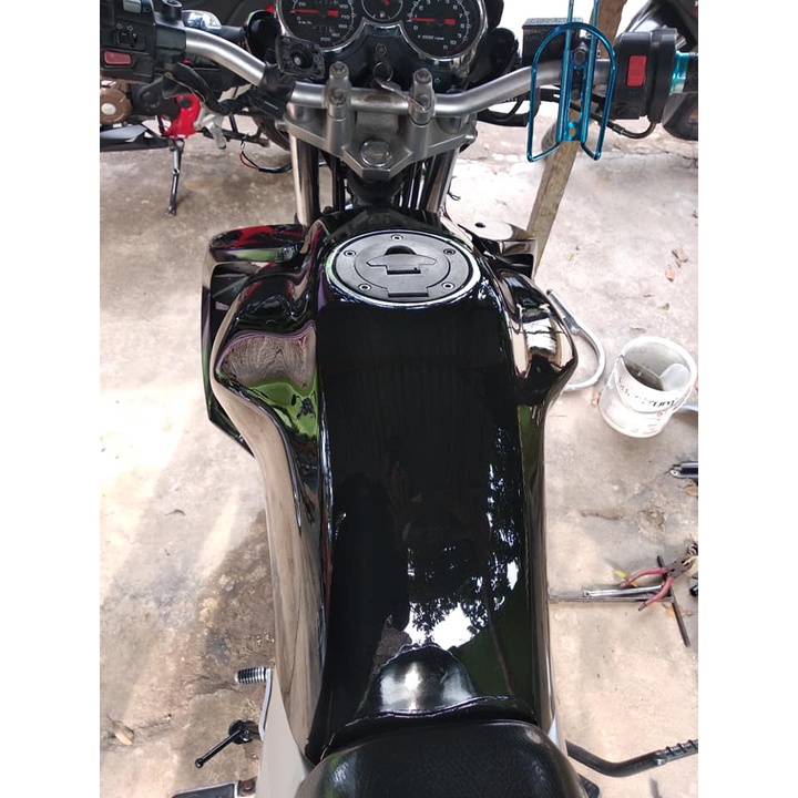 Sơn Samurai Đen Bóng - 109  - chai sơn xịt chuyên dụng cho sơn xe máy, ô tô