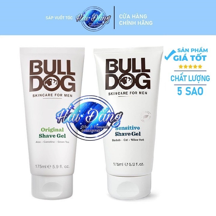 [ Chính Hãng UK ] Gel cạo râu Bulldog