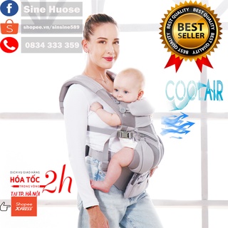 ĐỊU EM BÉ  TRỢ LỰC ERGO OMNI 360 COOL AIR MESH