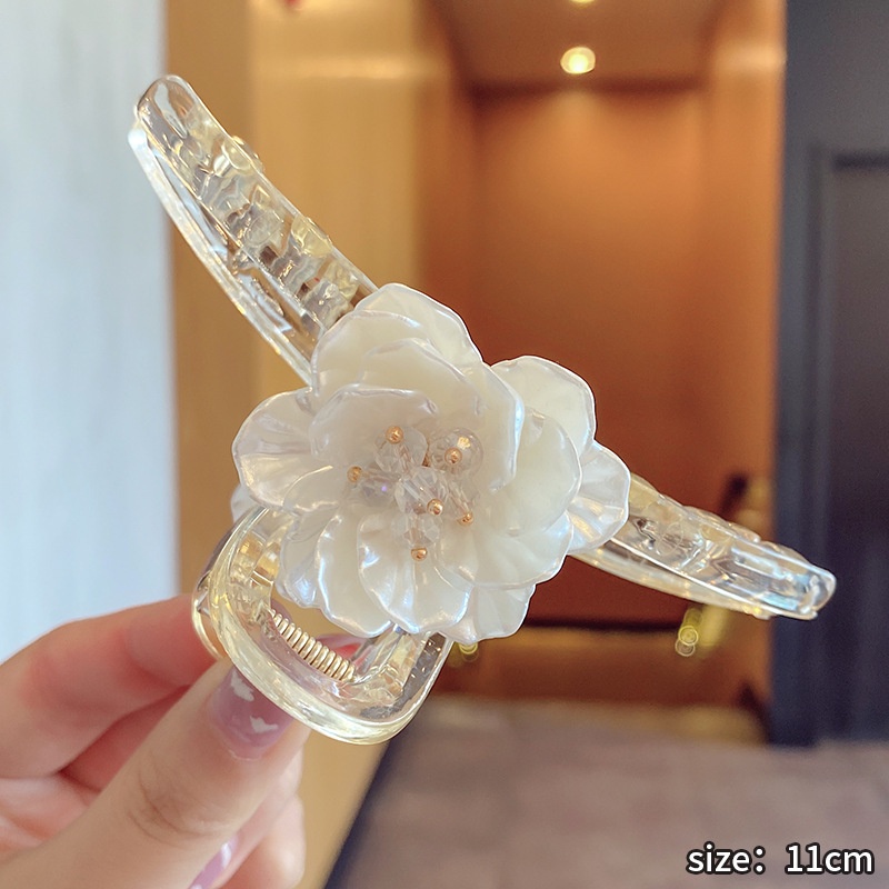 Kẹp tóc hàn quốc hoa ngọc sang trọng , KT08