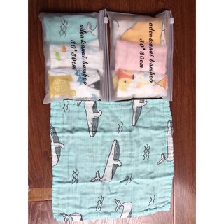 Khăn sữa aden 100% sợi tre