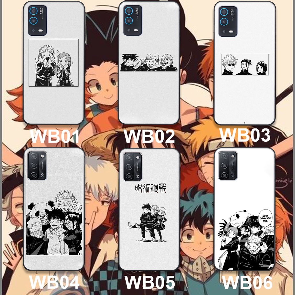 Ốp lưng OPPO A55 4G / A55 5G in hình Jujutsu Kaisen siêu ngầu . Ốp điện thoại Anime, Manga giá rẻ