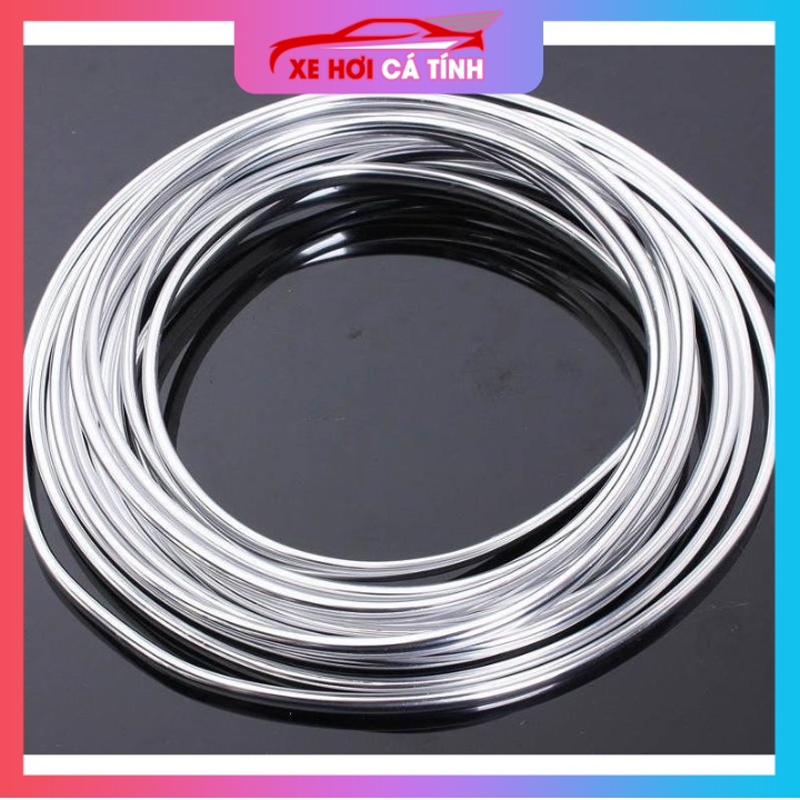 Nẹp U Dải dây trang trí xe hơi dài 2m sẵn keo dán tiện dụng