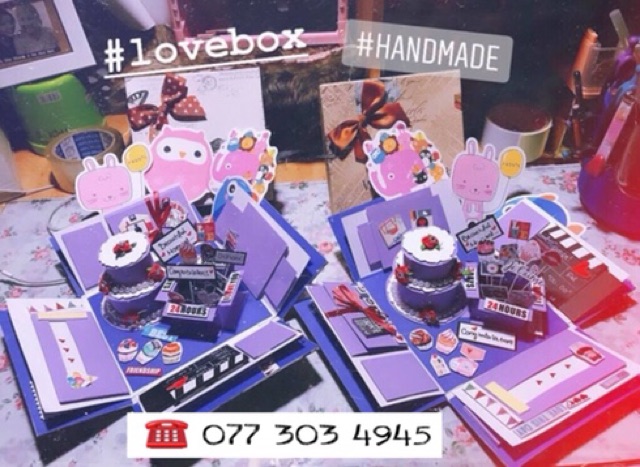 Love Box handmade - 40 ảnh ( giá đã kèm rửa ảnh )