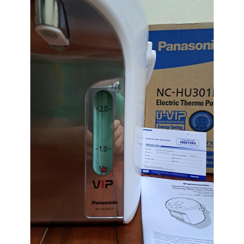 [NC-HU301PZSY] Bình thủy điện Panasonic NC-HU301PZSY 3 lít