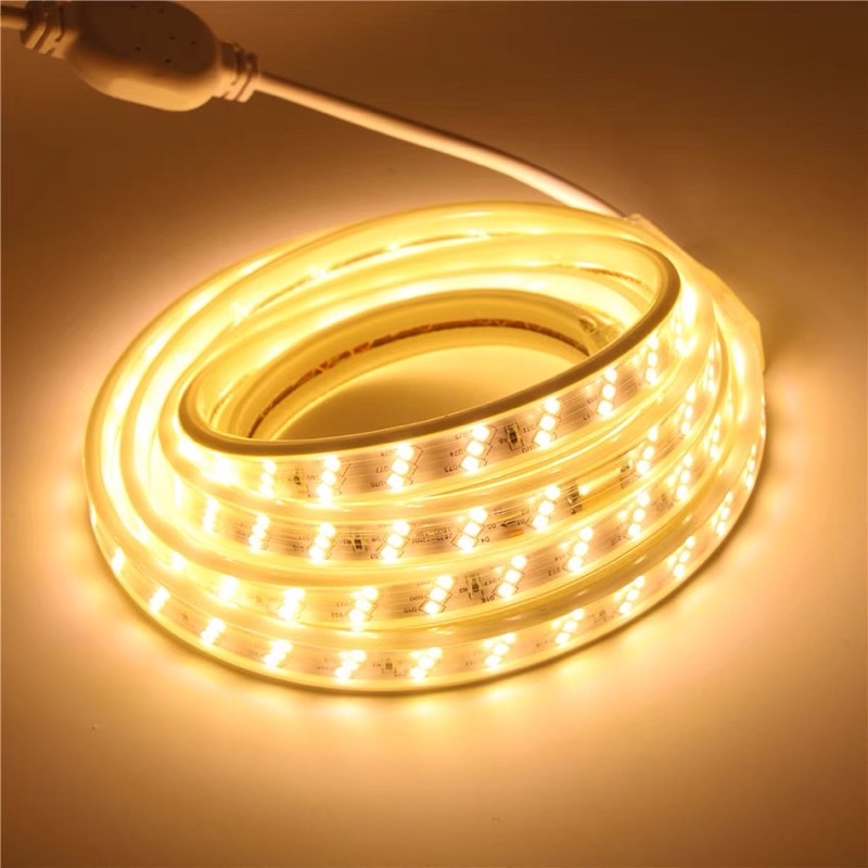 Dây led trang trí 2835 3 hàng Led siêu sáng, chống nước tốt , đèn led dây trang trí nội ngoại thất