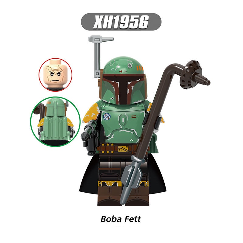 Mô Hình Nhân Vật Boba Fett Jango Fett Luke Skywalker X0343