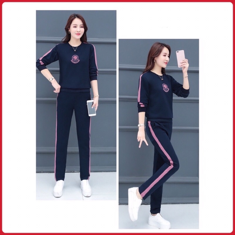 Đồ bộ thu đông nữ - Quần áo thu đông mặc nhà chất umi cao cấp MÃ P