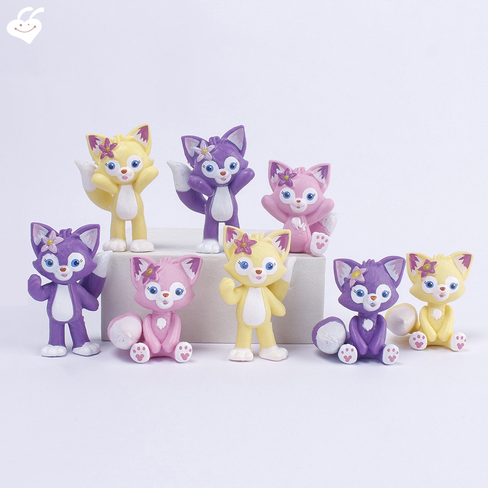 Set 8 Mô Hình Đồ Chơi Nhân Vật Hoạt Hình LinaBell Dễ Thương Dành Cho Bé