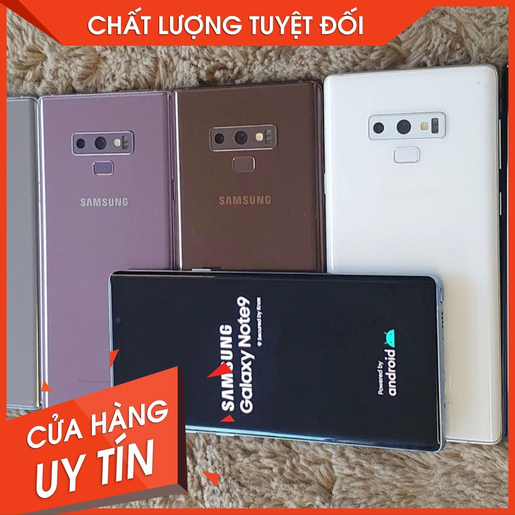 Điện Thoại Samsung Galaxy Note 9 (Galaxy Note9) 2 sim Ram6Gb, Bộ nhớ 128G đổi trả 30 ngày BH 6 tháng giao hàng toàn quốc