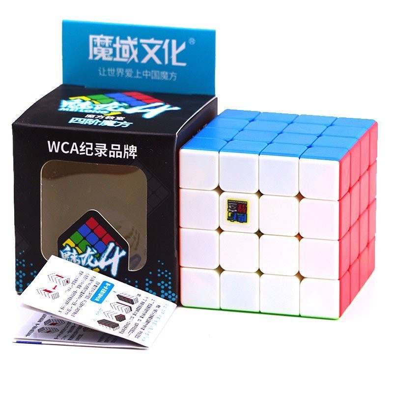 Đồ chơi trí tuệ Rubik 4x4 Stickerless MoYu MeiLong P335 MFJS Rubik 4 Tầng Lập Phương Ma Thuật