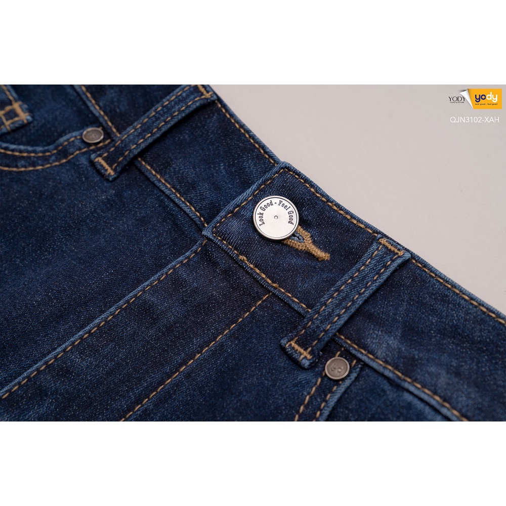 Quần jean nữ YODY lưng thấp dáng skinny QJN3102