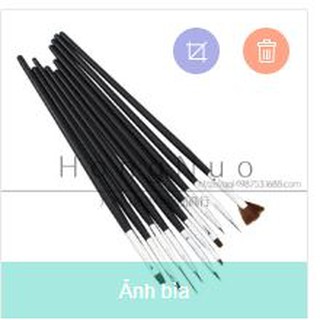 Set cọ 15 cây chuyên dùng để vẽ nail