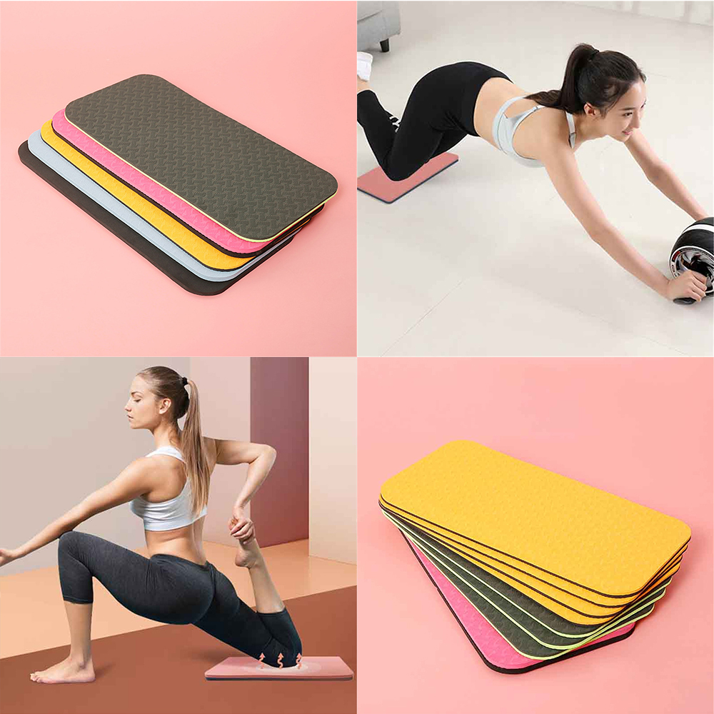 Tấm thảm TPE dày chống trơn trượt bảo vệ cơ bắp khi tập yoga