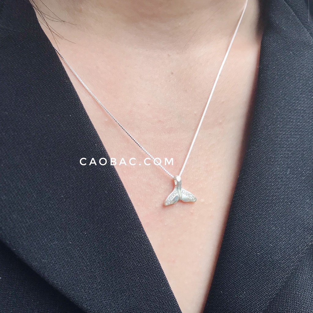 VÒNG CỔ BẠC💝FREESHIP💝💝Dây chuyền đuôi cá
