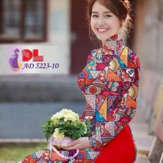 Vải áo dài in 3D trên tằm ý