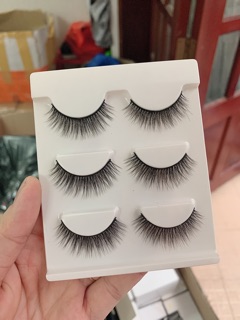 3 Cặp Lông Mi Chồn 3D mã L