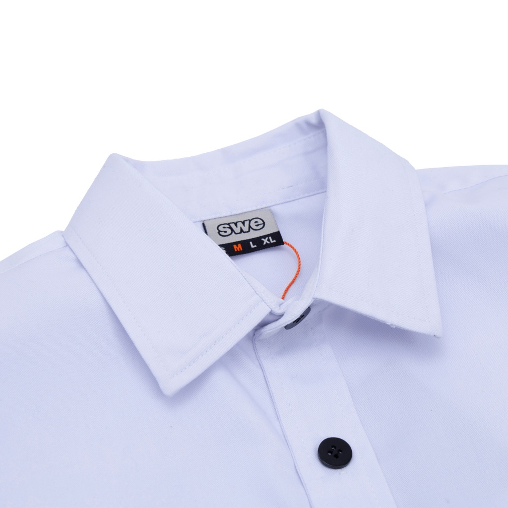Áo sơ mi tay dài SWE OXFORD SHIRT form chuẩn dáng, thời trang độc đáo, phụ kiện khoác ngoài.
