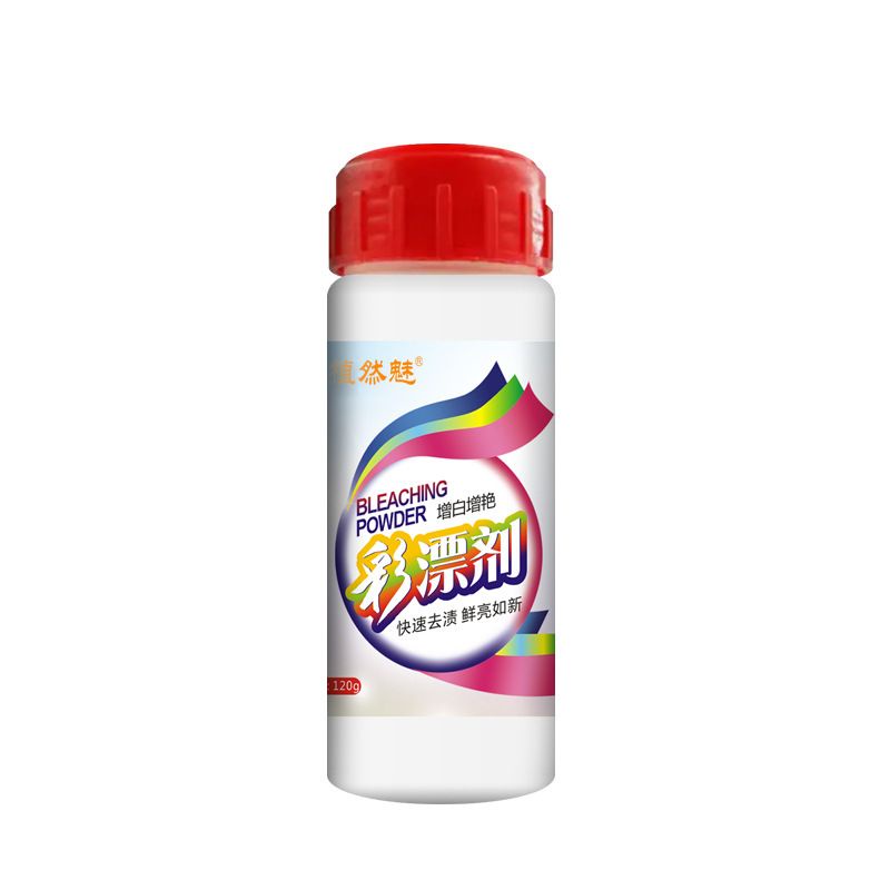 Chai bột tẩy trắng quần áo Bleaching Powder 120g,,,